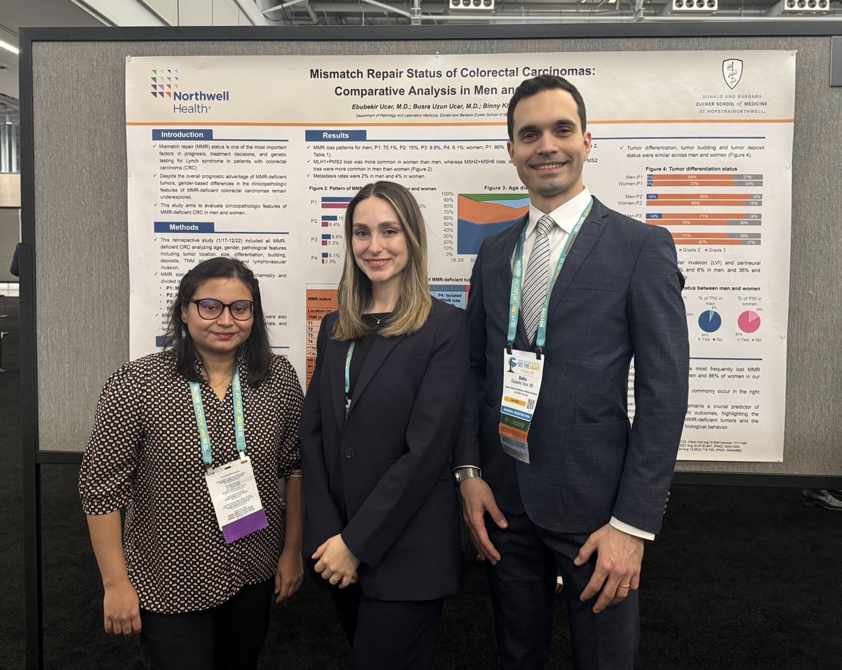 Excited to present our poster at #USCAP2025 and share our work in #GIpath with this incredible community—two years in a row! Can’t wait for #USCAP2026 🚀

#PathTwitter  #pathX <a href="/ZuckerPathRes/">Zucker Pathology Residency</a>