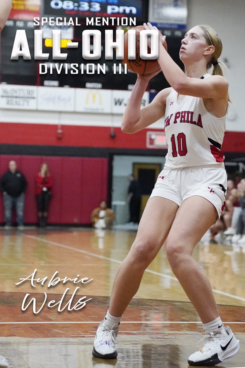 Congrats to our THREE players who received All-Ohio honors! A great recognition! Very proud coaches!