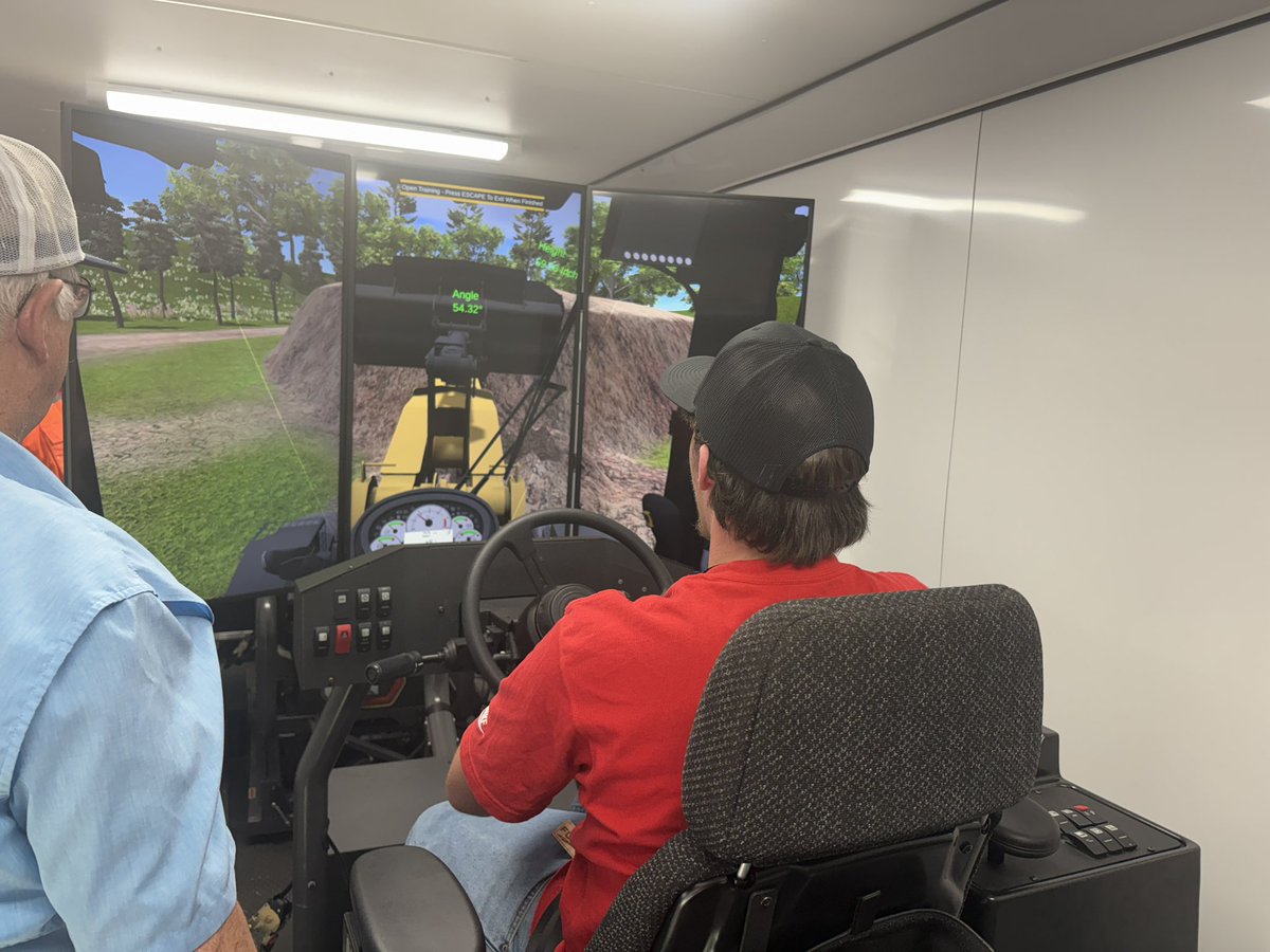 Today over 500 students from schools across the district got to participate in Construction Career Days at the Hillsborough County Fair grounds. Students were exposed to various construction careers and pathways available to them after graduation.