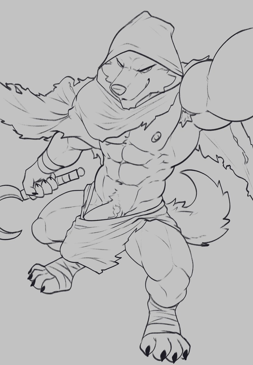 It's kind of tight, don't you think? (WIP)
#furry #furrynsfw #furryartist