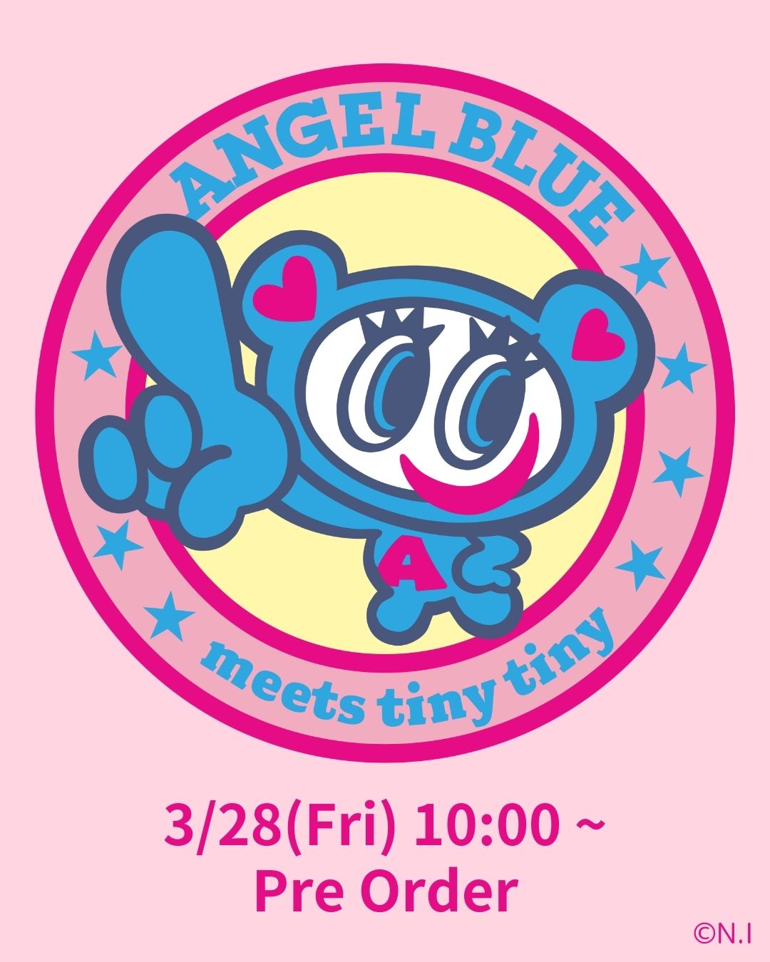 新商品】Angel Blue（エンジェルブルー）のキャラクターグッズが