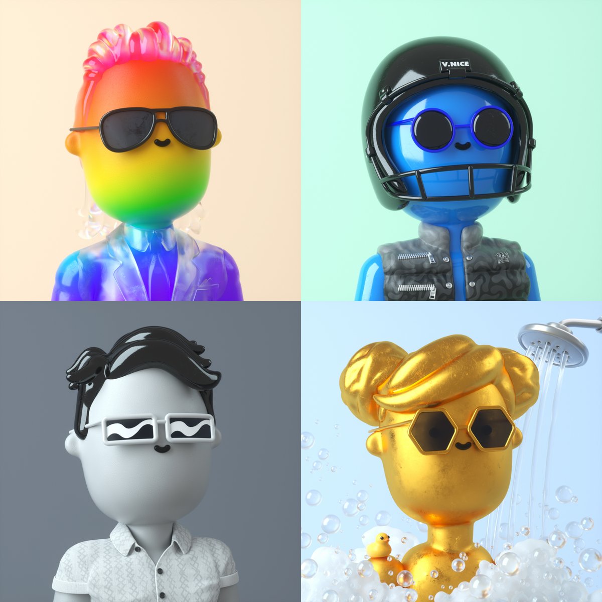bfren (@bfren_eth) on Twitter photo Here's my current squad of <a href="/GoodVibesssClub/">Good Vibes Club 🤙</a>. I may need to do some trading and expanding because I can't help myself. The vibes are immaculate. Here's my current squad of <a href="/GoodVibesssClub/">Good Vibes Club 🤙</a>. I may need to do some trading and expanding because I can't help myself. The vibes are immaculate.
