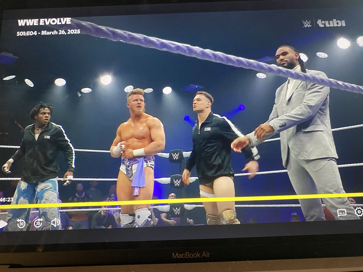 Had to come through for THE SUPER!! <a href="/Sean_Legacy1/">“SUPER” Sean Legacy ショーン・レガシー</a> ☕️💫🤸‍♂️❄️ 
<a href="/coldbrewjones/">CAP</a> <a href="/IceWillliams/">❄️ Ice Williams ❄️</a>  !

Y’all gon have to go back to plotting your next function, cuz this party’s for the Winners <a href="/smokeshow_ricky/">Ricky Smokes</a> <a href="/bradbay1or/">Brad Baylor</a> 🚽

<a href="/Tubi/">Tubi</a> #WWEEvolve