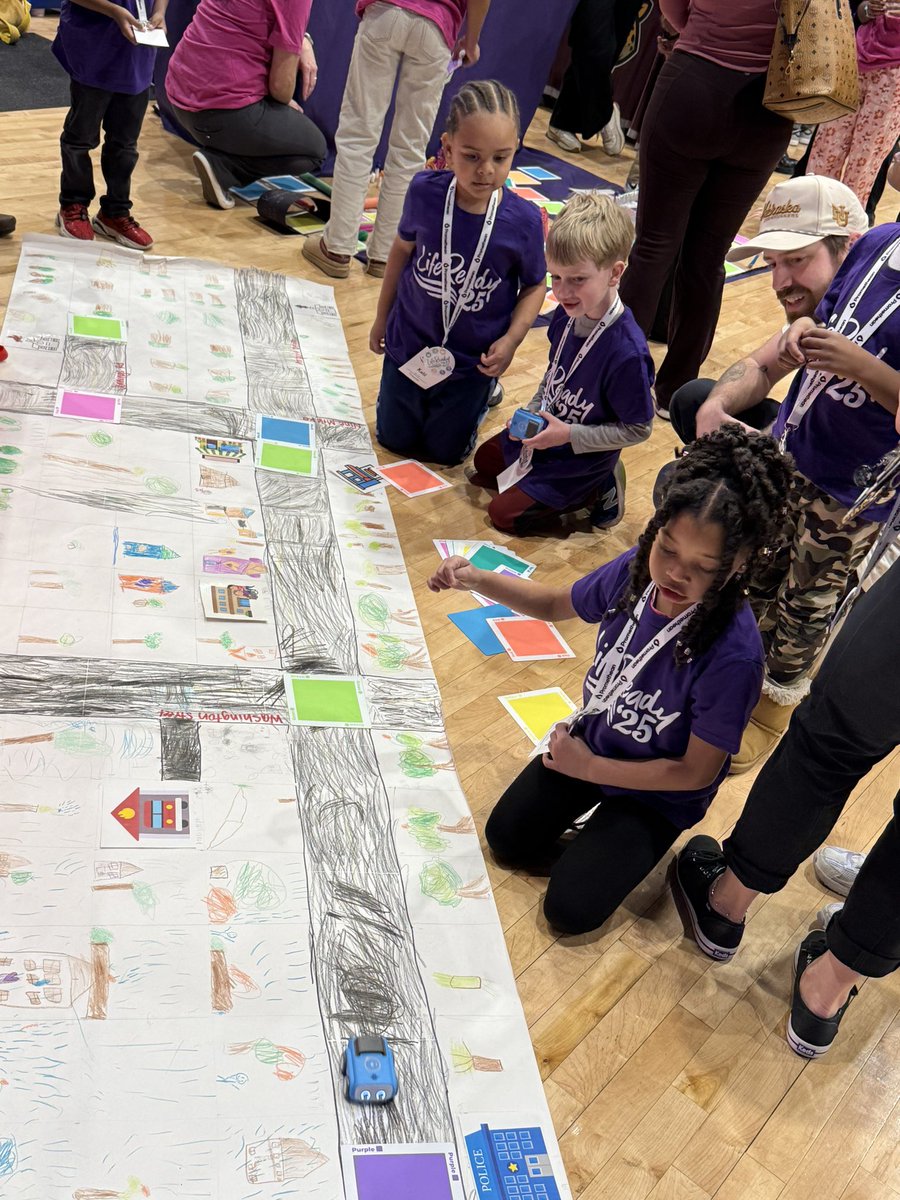 FairOaksHCPS's tweet image. Mrs. Miller's kindergarten students did an excellent job at the LifeReady25 Expo!! They created a map of Highland Spring to navigate their Sphero robots through. We are very proud of their hard work. A big shout-out to Ms. English, Mrs. Miller, and Mrs. Schofield! @Kadieenglish
