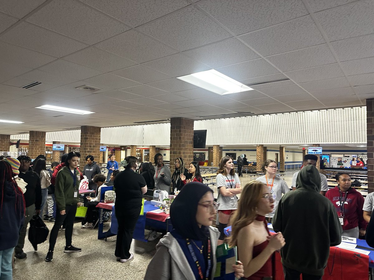 CuffJerry's tweet image. Thank you to Hermitage High for hosting our rising 9th grade Cubs at the Panther Learning and Curriculum Fair!