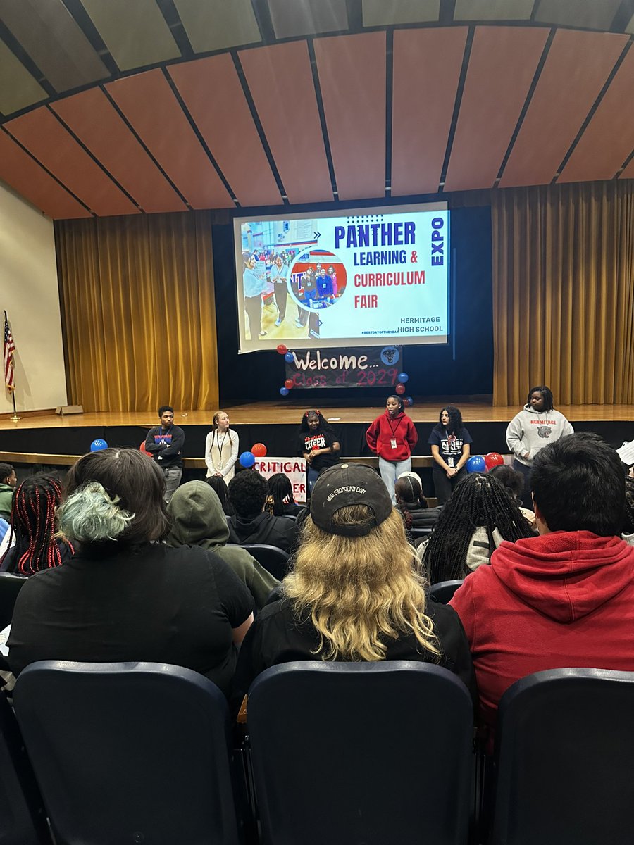 CuffJerry's tweet image. Thank you to Hermitage High for hosting our rising 9th grade Cubs at the Panther Learning and Curriculum Fair!