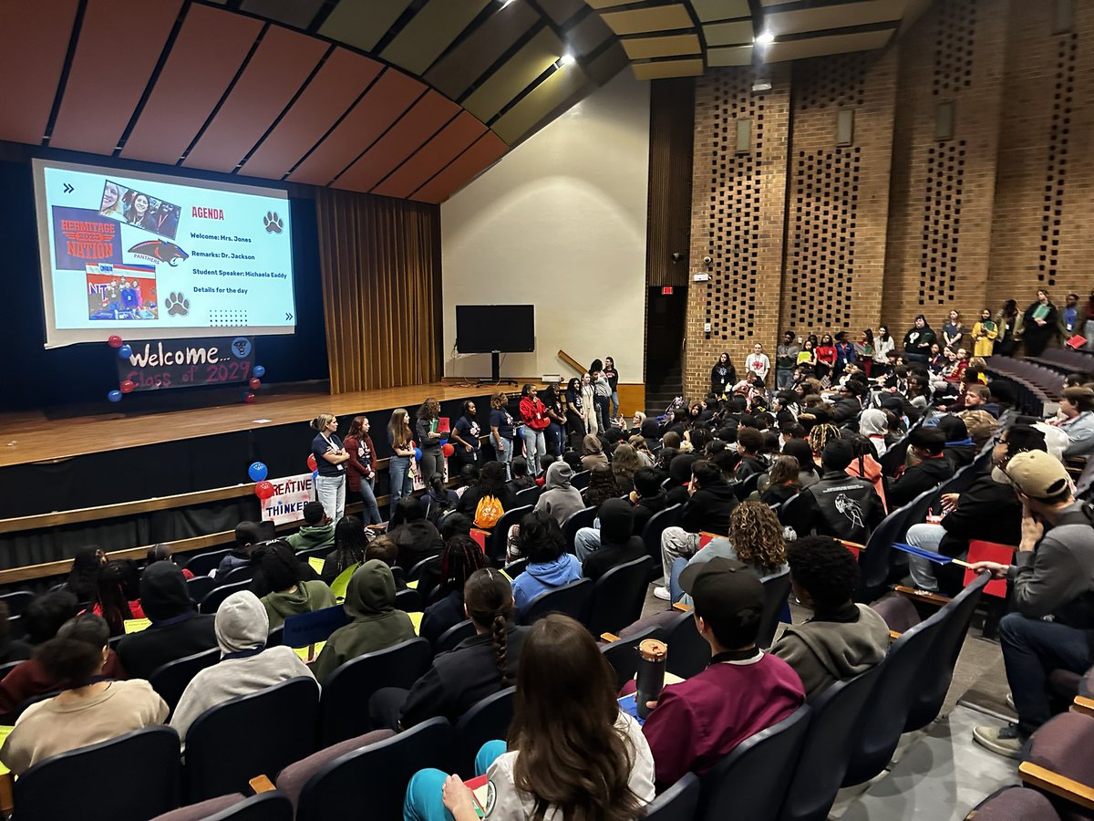 CuffJerry's tweet image. Thank you to Hermitage High for hosting our rising 9th grade Cubs at the Panther Learning and Curriculum Fair!