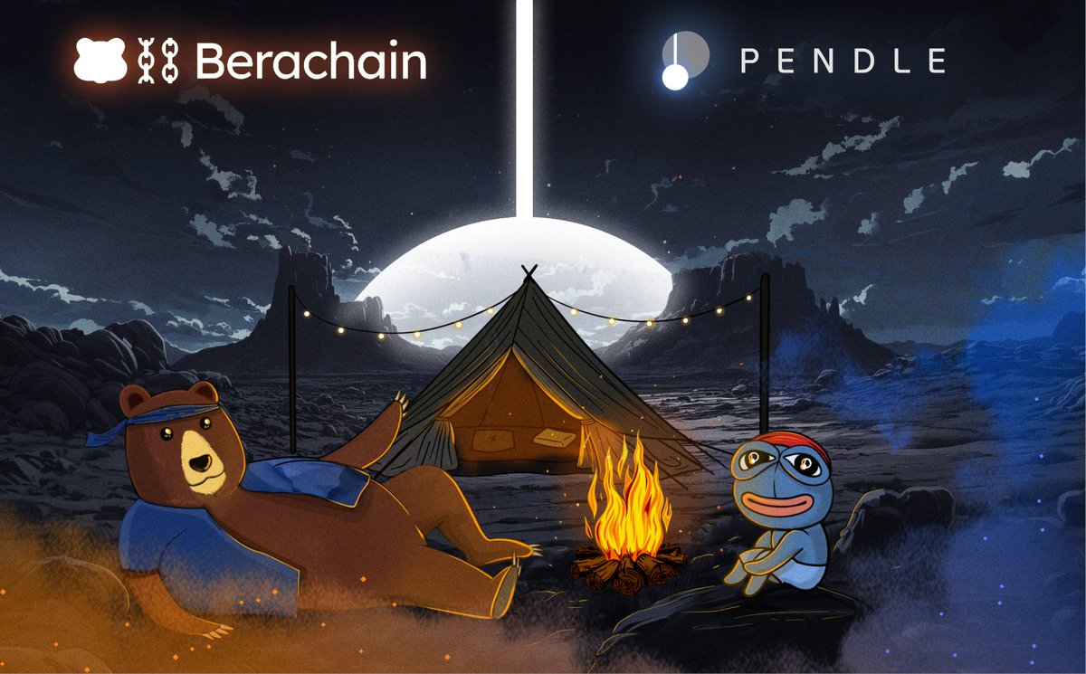 Bm

Execute Operation Bera Market with Pendle's latest deployment on <a href="/berachain/">Berachain Foundation 🐻⛓</a>.

Introducing two new pools from <a href="/InfraredFinance/">Infrared</a>:
📌 iBGT
📌 iBERA

As well as the Pendle classics with our friends from <a href="/ethena_labs/">Ethena Labs</a> and @Ether_Fi.

Let's take a look.
👇