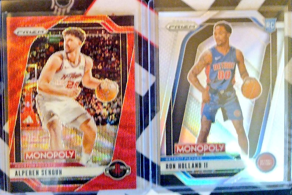 TresorSports's tweet photo. @NBA @PaniniAmerica @cavs @Pacers @Clippers @ATLHawks @nyknicks @SacramentoKings @HoustonRockets @celtics @Lakers @warriors @Bucks @okcthunder @nuggets @memgrizz @dallasmavs 2024-25 #Panini #Prizm #Monopoly #NBA #Basketball Case Break Hit #Prizms

#BasketballCards #CaseBreaks #Rookie #SportsCards #thehobby #TradingCards #whodoyoucollect #GroupBreaks #TradingCards #RipWax #NBADraft #collect #ChicagoBulls #Lakers #Sixers #WashWizards #Pistons #HoopHall https://t.co/APBnmK2VOk