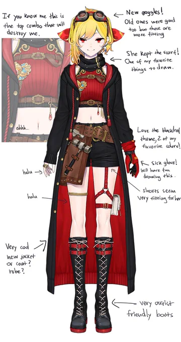 few thoughts about her new design 