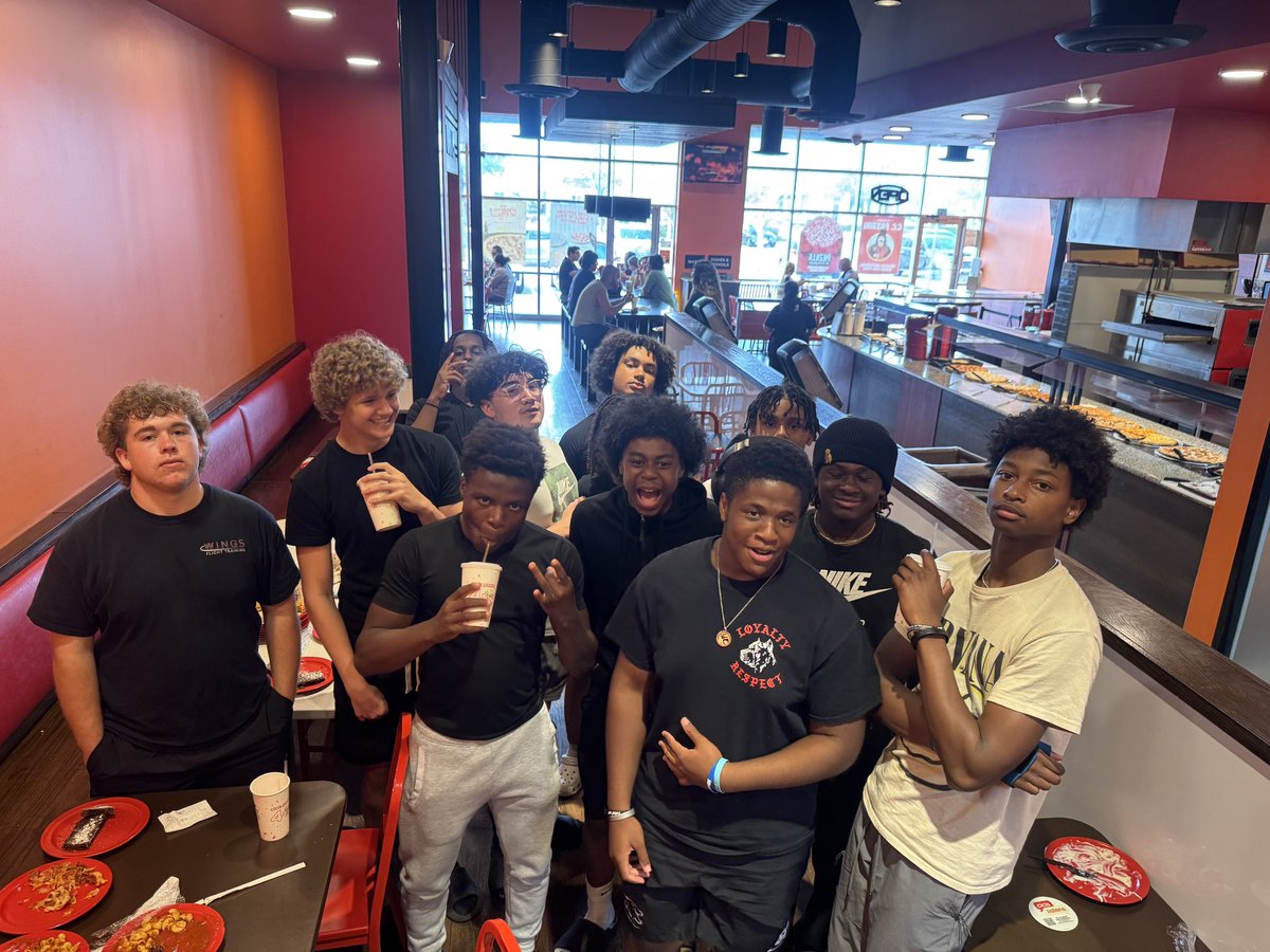 George Albert Smith (@georgesmith_20) on Twitter photo Legion of Creek started off the evening with all you can eat at Cicis pizza.
<a href="/PCHSfriscoFB/">Panther Creek Football Recruiting</a>
<a href="/clintsurratt/">Clint Surratt</a> <a href="/4_Strong/">Ryan Wilson</a>
#CREEKWEEK
#LEGIONOFCREEK Legion of Creek started off the evening with all you can eat at Cicis pizza.
<a href="/PCHSfriscoFB/">Panther Creek Football Recruiting</a>
<a href="/clintsurratt/">Clint Surratt</a> <a href="/4_Strong/">Ryan Wilson</a>
#CREEKWEEK
#LEGIONOFCREEK