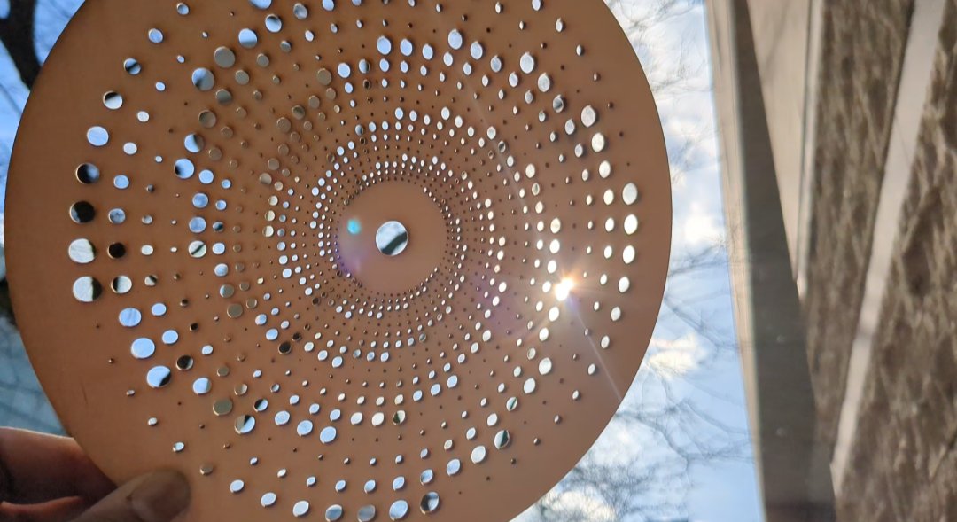 Laser cut 3 mm plywood