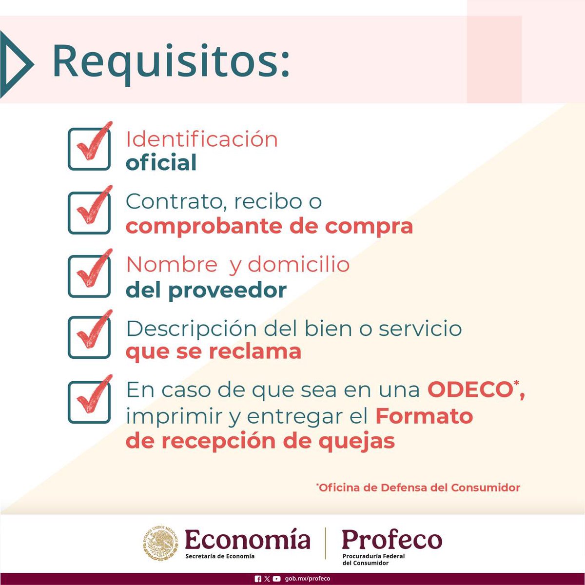Profeco tweet media