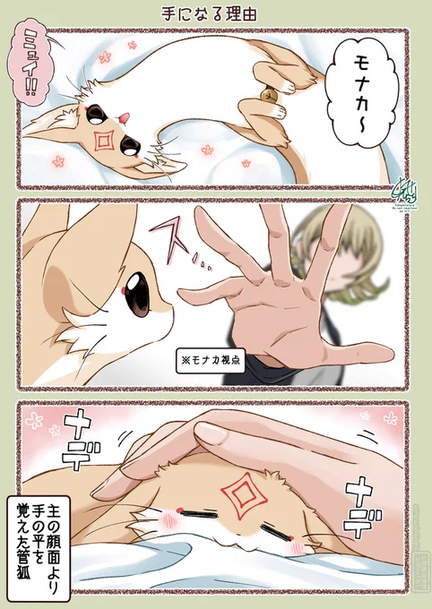 🖐️手になる理由🦊 