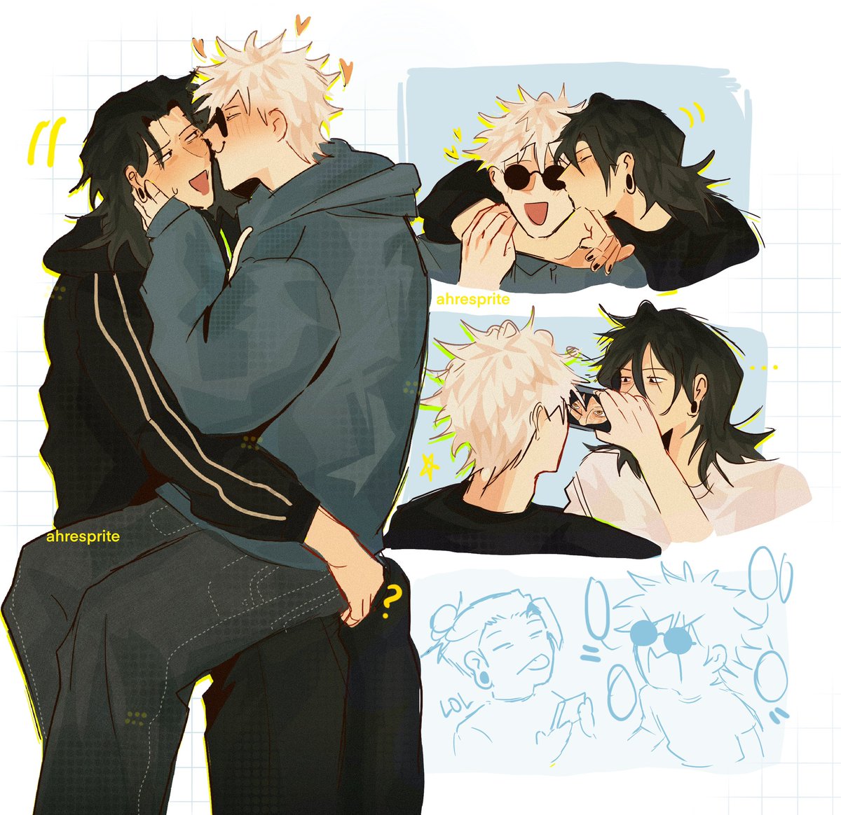 jajaj again #satosugu