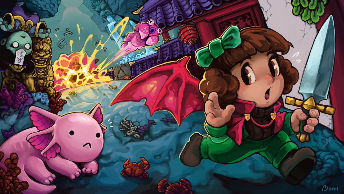 BomiDanuki's tweet image. Spelunky Tidepool
@mossmouth