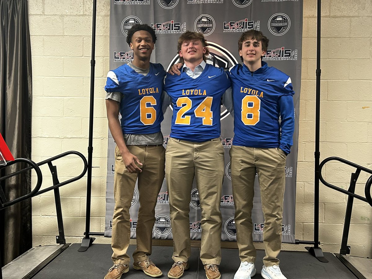BraydenPross's tweet image. Honored to be recognized among the top junior football players in the state of Maryland - Baltimore Touchdown Club Super 22 Award Winner - Wide Receiver.
@CoachRichHolzer @NPCoachZim
#AMDG