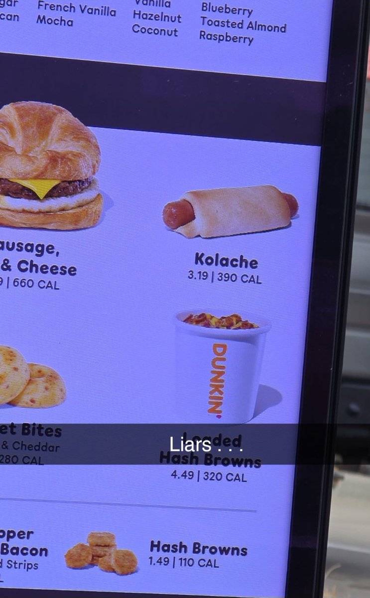 qhuncovsky's tweet photo. Dear @dunkindonuts 
This IS NOT a Kolache
Sincerely; All Bohunks https://t.co/eVvm408K75