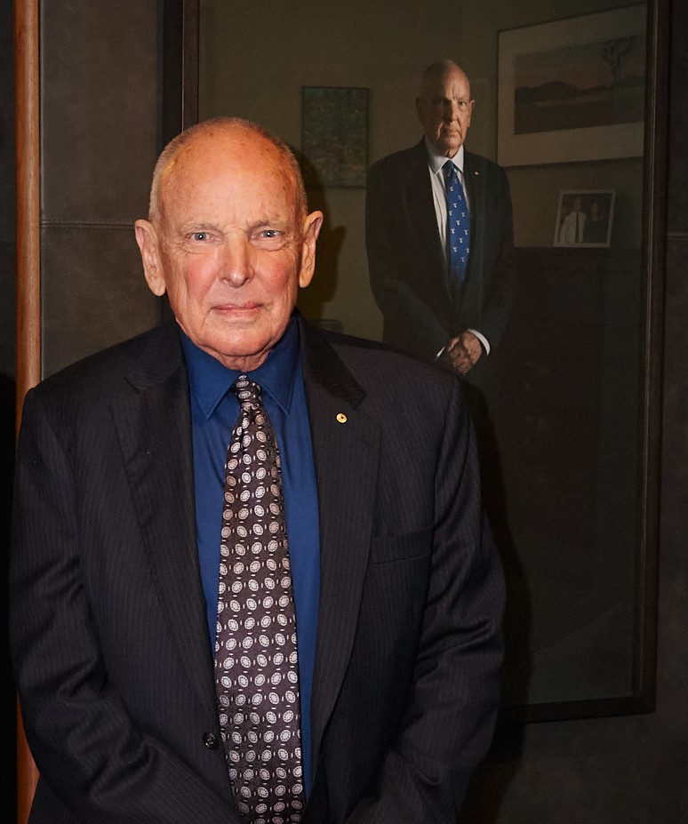 Family, friends and colleagues attended a warm reception for the unveiling of a photographic portrait of Andrew Kirkham AM RFD KC, taken by Earl Carter, in the Peter O’Callaghan QC Gallery. Andrew is a ‘Legend of the Bar’, having been called to the Bar in 1967.