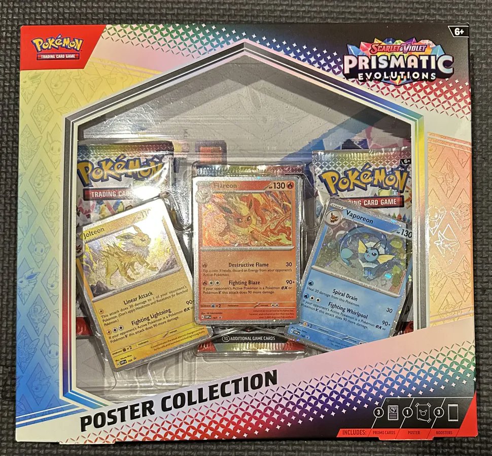 Sneaky_Steals's tweet image. 🚨Pokémon TCG: Scarlet &amp;amp; Violet - Prismatic Evolutions Poster Collection Giveaway!🚨

Must be following @Sneaky_Steals  and also:
⚡️tag a friend
⚡️retweet

Picking winner in 1 week✅

👉Join our Discord for FREE Restock Monitors! (link in bio)