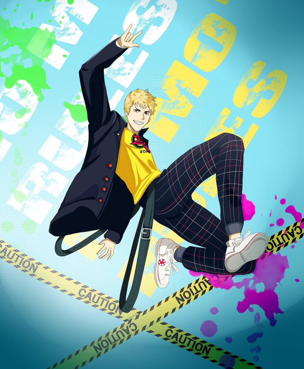 kunaidevil's tweet photo. been grinding p5r and had to draw ryuji aka best boy https://t.co/j2VfYISnSd