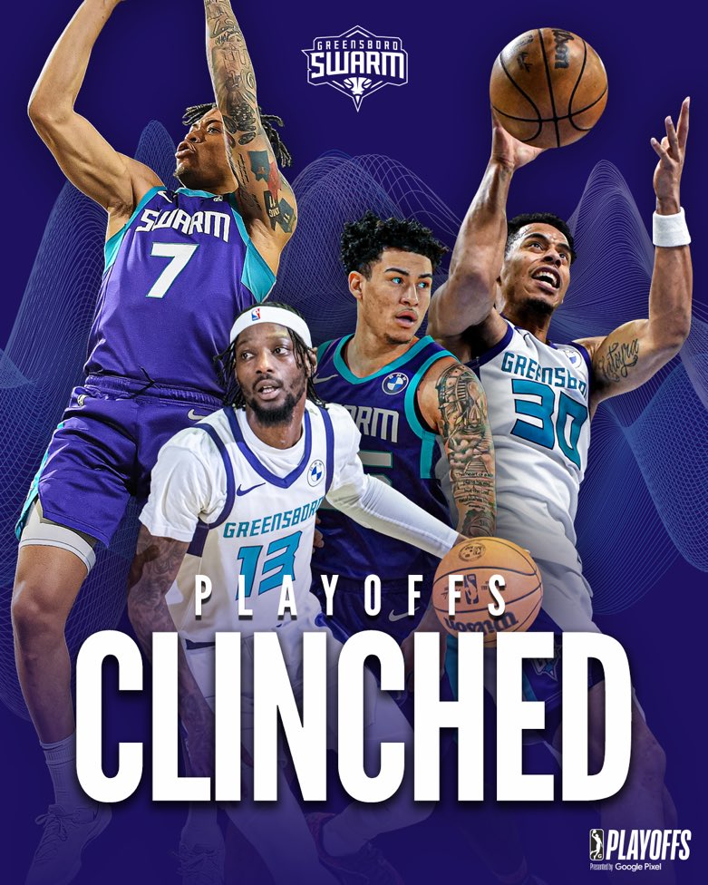 PLAYOFF BOUND!!! For the first time in Swarm history ✍️ #SwarmOn

🔗 bit.ly/4larvVA