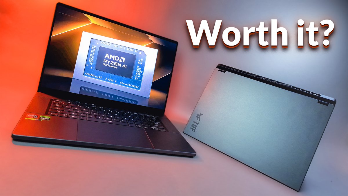 techarcyt_'s tweet photo. New video!
Is Ryzen AI Actually Worth It in 2025? ASUS Zephyrus G16 &amp; TUF A14
👇👇
https://t.co/v9D4COAE0A
@AMD https://t.co/XOB5gDIlFA