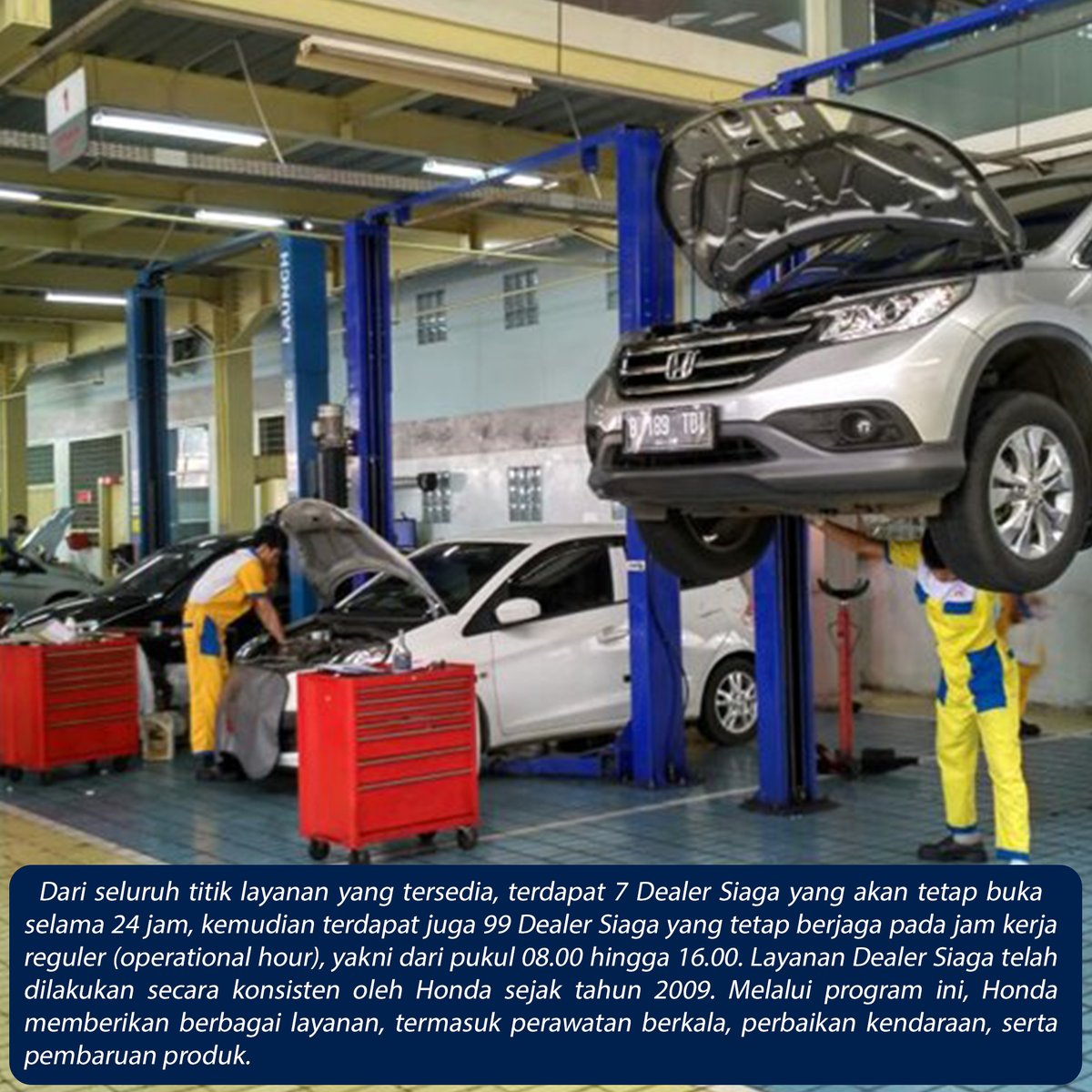 Dapurpacu_id's tweet photo. Honda menghadirkan layanan dealer siaga melalui Honda Emergency Service (HES) selama 11 hari, mulai dari tanggal 28 Maret - 7 April 2025.
#honda #hondaisme #hondaindonesia #hondausedcar #hondaid #hondausedcars #usedcar #mobil #mobilhonda #service #servicemobil #dealer #mudik https://t.co/S3IOEJIRWY