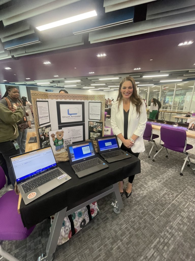 Bear Branch Elem (@humbleisd_bbe) on Twitter photo So proud of Ms.Kelli Gilbert as she presents her passion at the <a href="/humbleisd_ddi/">Humble ISD DDI</a> Aspire showcase today! Ms.Gilbert used <a href="/myshortanswer/">Short Answer</a> to promote writing across the curriculum using technology at BBE! Great job igniting writing across all content areas! So proud of Ms.Kelli Gilbert as she presents her passion at the <a href="/humbleisd_ddi/">Humble ISD DDI</a> Aspire showcase today! Ms.Gilbert used <a href="/myshortanswer/">Short Answer</a> to promote writing across the curriculum using technology at BBE! Great job igniting writing across all content areas!