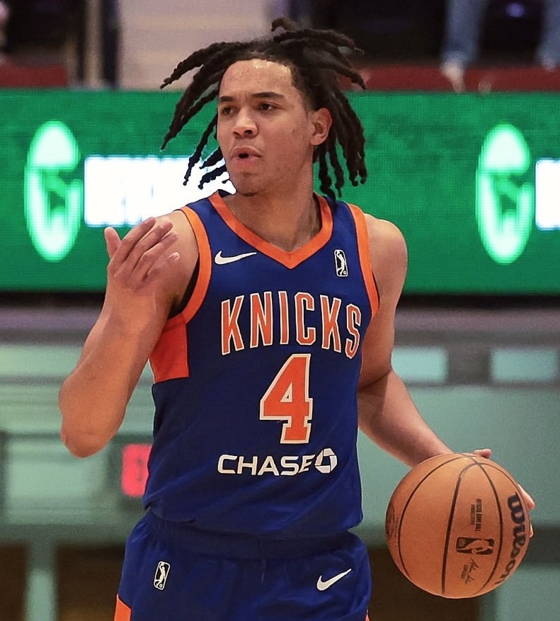 NBA_NewYork's tweet image. Pacome Dadiet in Westchester:

25 points
7-11 three