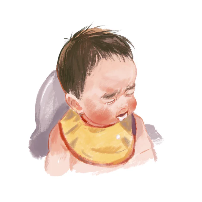 前に描いてて気に入っているこどもの絵