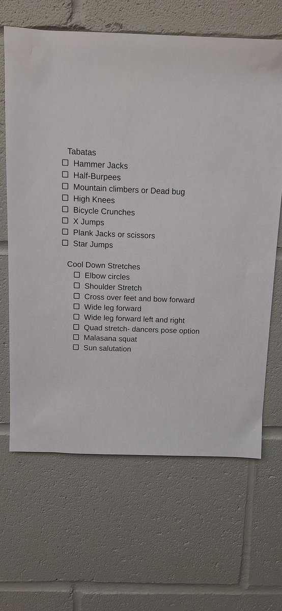 MsLewislearners's tweet image. Running Club Wednesdays - my favourite day to do warm-ups,  circuits, tabatas, and cool down exercises. Great fun! Great community! @StJamesOCSB @runottawa