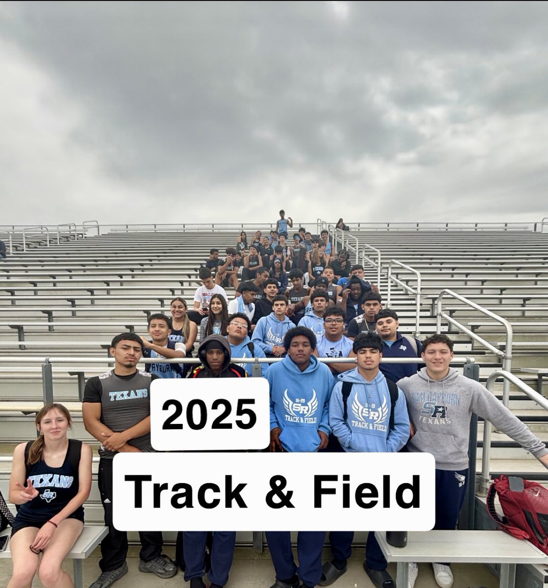 Coach Balderas (@coachbalderas) on Twitter photo Thank you to our JV and Freshman Track & Field teams on a successful season. Plenty of personal bests at today’s district track meet. <a href="/Track_SRHS/">Sam Rayburn Track and Field 🏃🏽♀️</a> <a href="/SamRayburn_HS/">Sam Rayburn High School</a> Thank you to our JV and Freshman Track & Field teams on a successful season. Plenty of personal bests at today’s district track meet. <a href="/Track_SRHS/">Sam Rayburn Track and Field 🏃🏽♀️</a> <a href="/SamRayburn_HS/">Sam Rayburn High School</a>