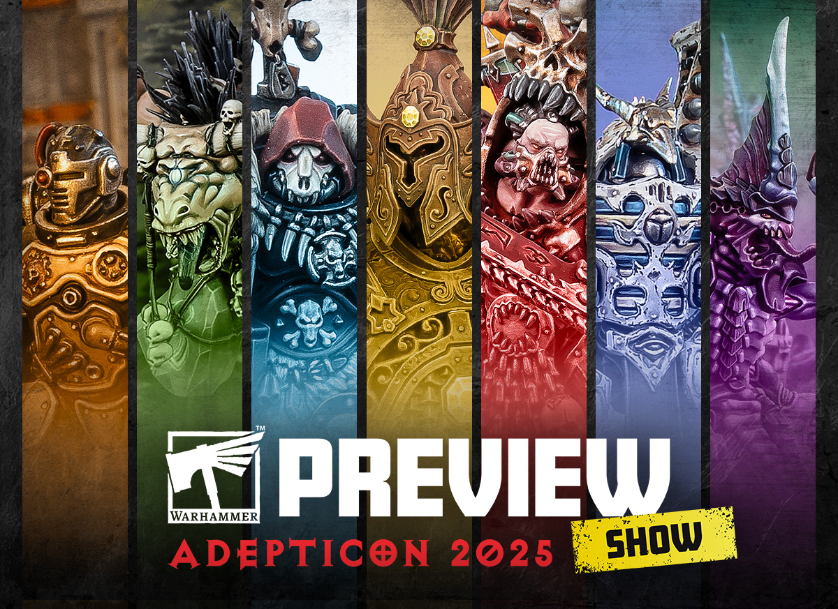 The Warhammer Community team brings you all the news as it comes from a packed slate of reveals at the Warhammer Preview Show: AdeptiCon 2025 👉 ow.ly/sLfC50Vp0Jb  

#Adepticon25 #WarhammerCommunity