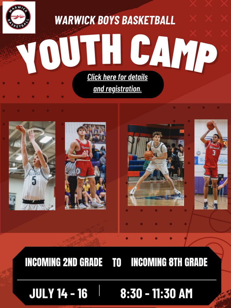 SAVE THE DATE! #WarwickHoops