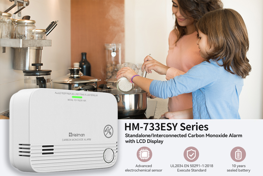 heimantech's tweet image. Standalone/interconnected carbon monoxide alarm battery operated #codetector #smarthome #firealarm