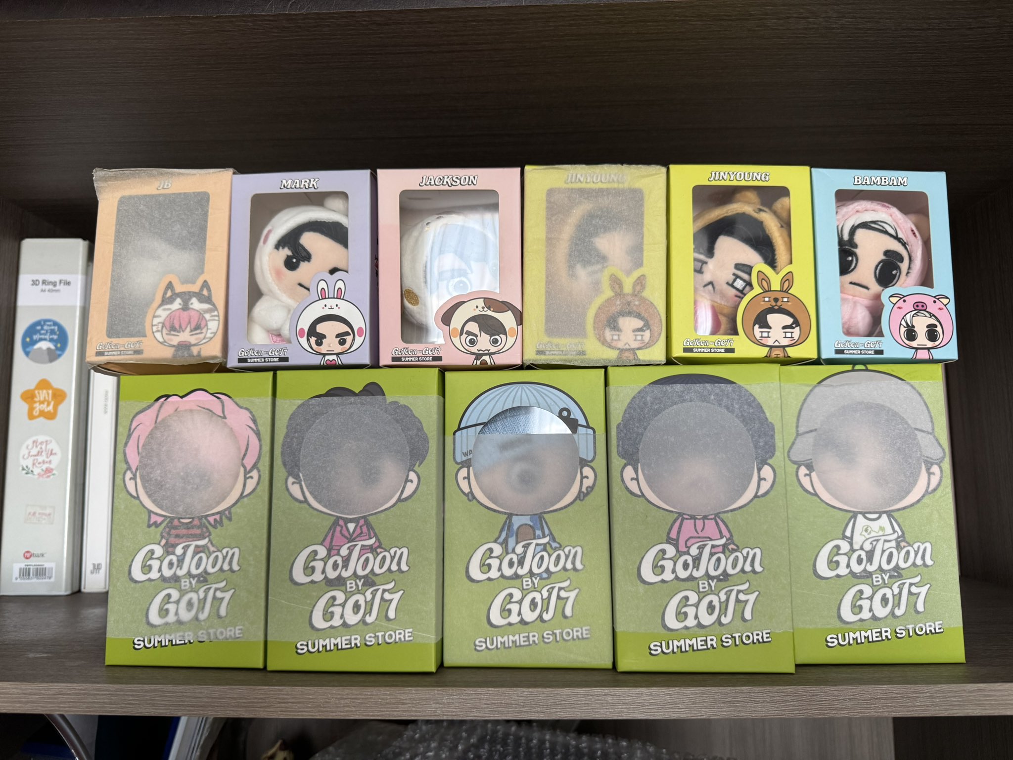 GOT7 GOTOON BY GOT7 SUMMER STORE OFFICIAL GOODS GOTOON BADGE