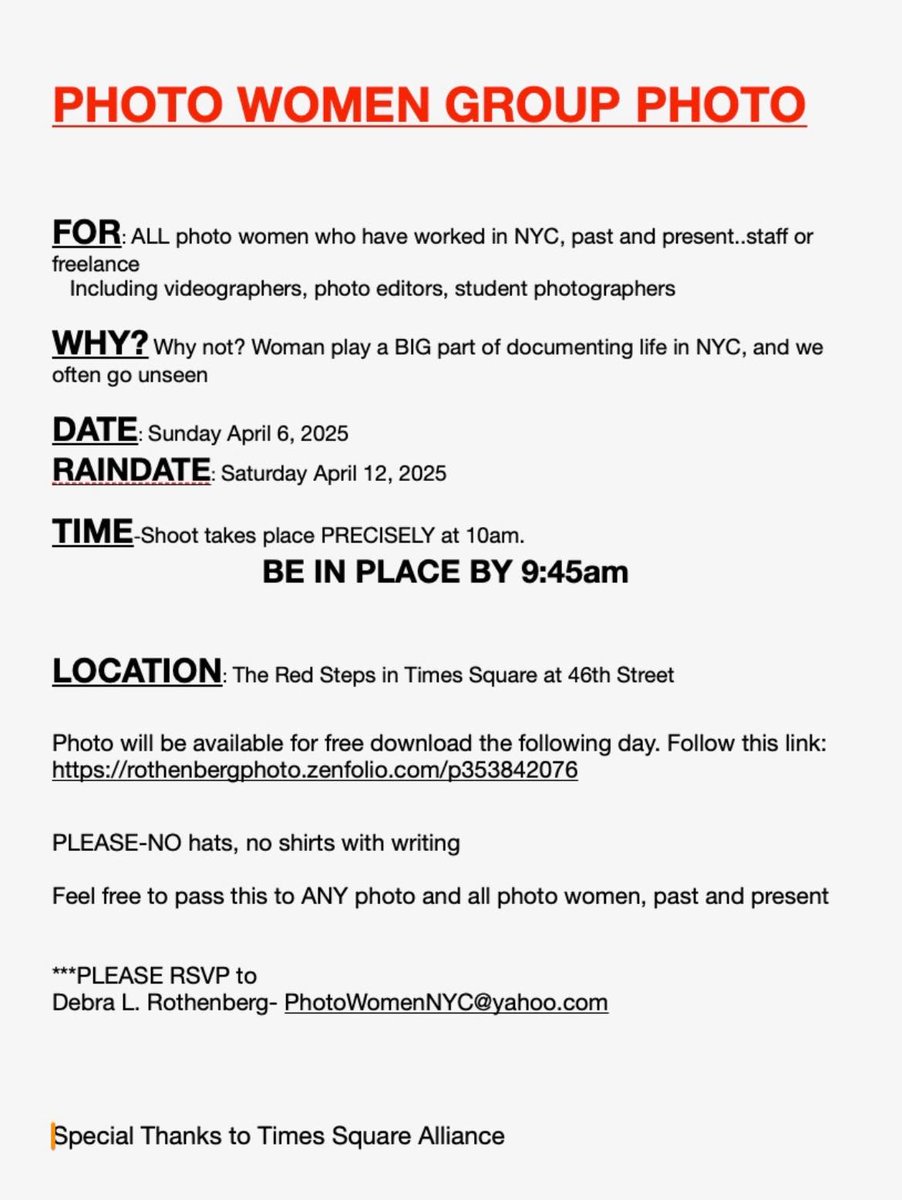 kaddytsang's tweet photo. Reminder:  
April 6 (Sunday) at the Red Steps in Times Square https://t.co/2LLMPwMMsJ