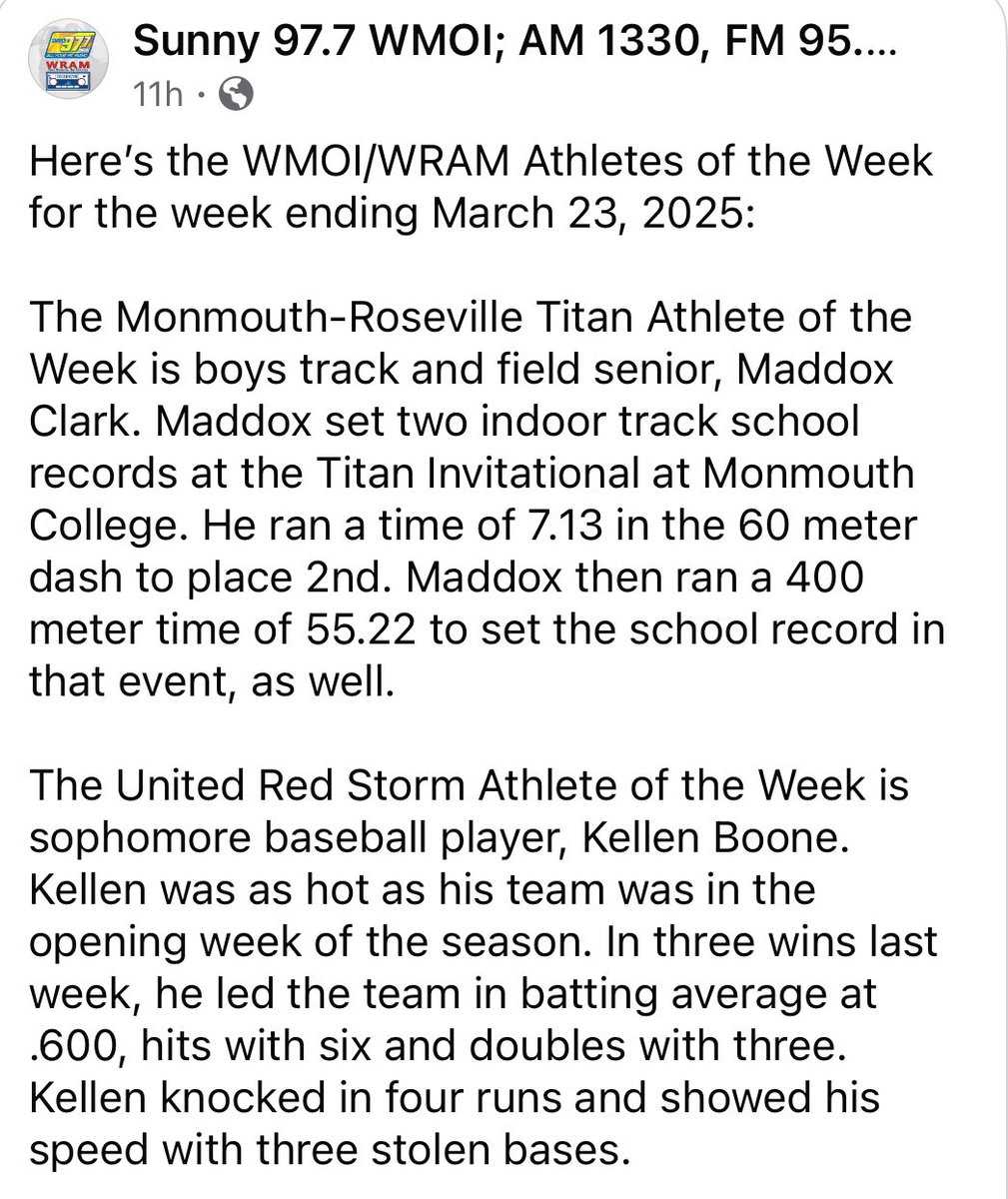 baseballstorm1's tweet photo. Atta boy, Kellen! https://t.co/LzpGjgR74D