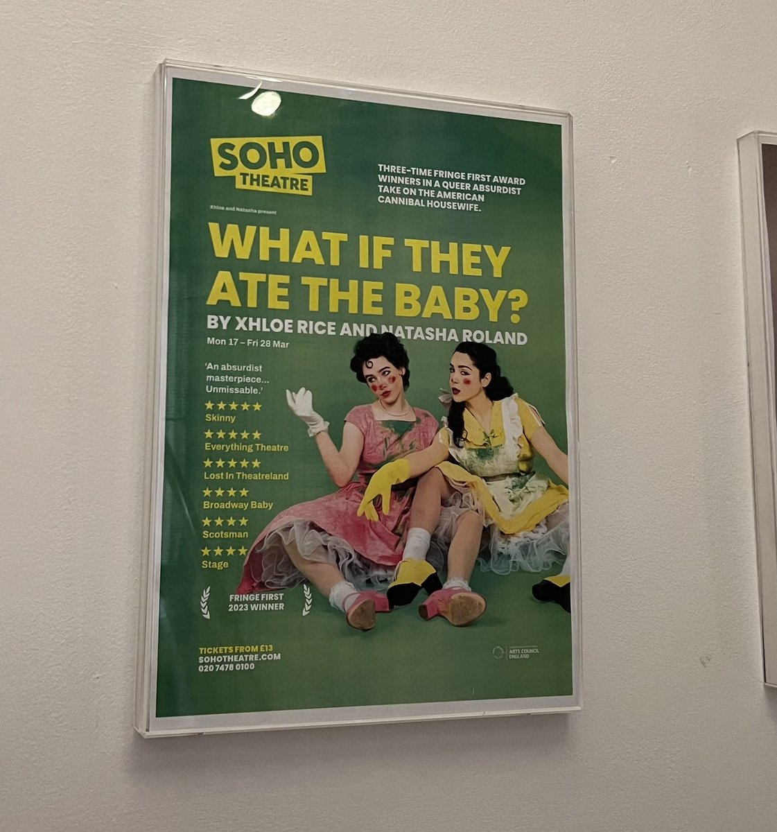 Audrey Thayer (@audrey_thayer) on Twitter photo Super super good, go see
👗🍝💥🤡🍼🥛
The pure ENERGY of <a href="/xhloeandnatasha/">Xhloe and Natasha</a>, unreal
Only a few more days to catch them <a href="/sohotheatre/">Soho Theatre</a> Super super good, go see
👗🍝💥🤡🍼🥛
The pure ENERGY of <a href="/xhloeandnatasha/">Xhloe and Natasha</a>, unreal
Only a few more days to catch them <a href="/sohotheatre/">Soho Theatre</a>