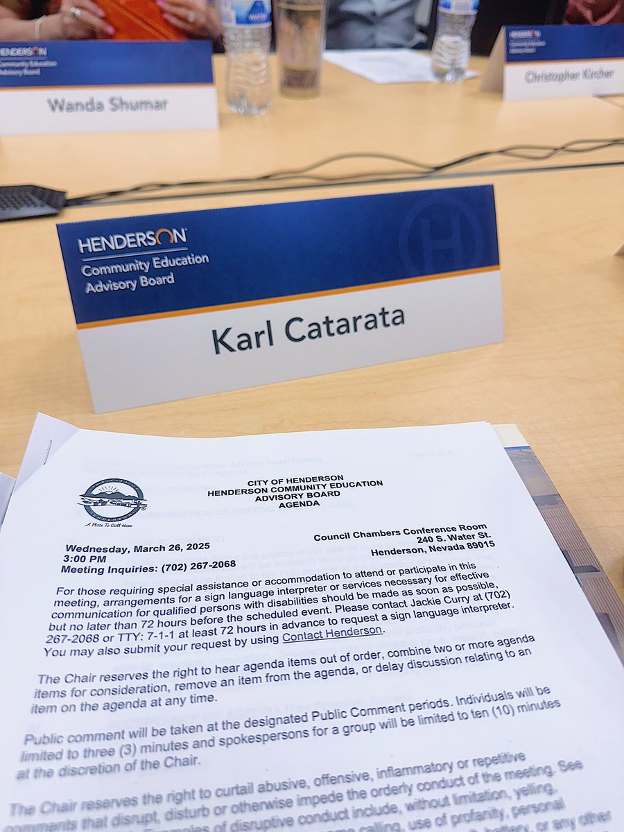 Today was a great day! First meeting done ✅