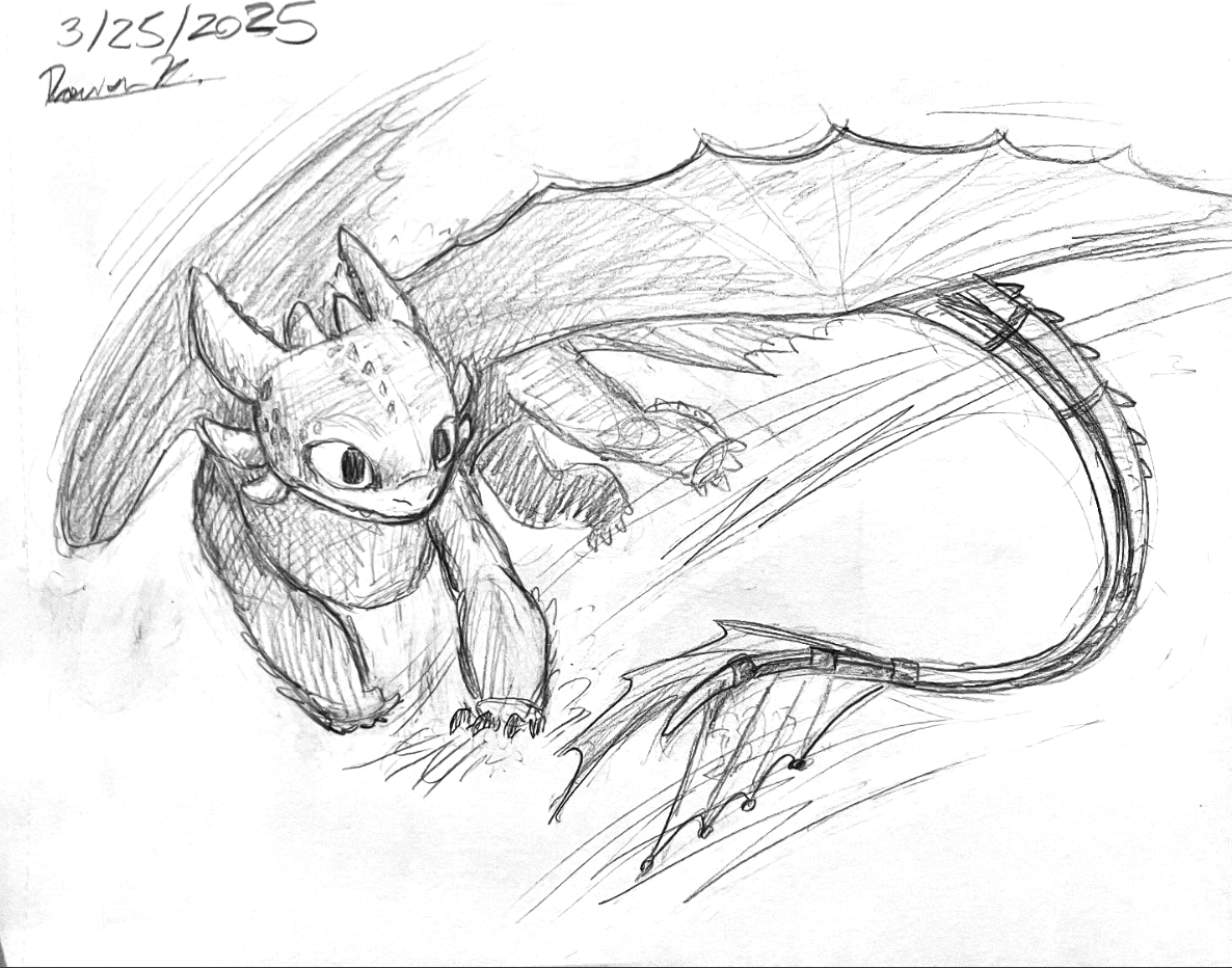 OthelloVonRowan's tweet photo. Toothless sketch from yesterdayyyyy #howtotrainyourdragon #httydfandom https://t.co/iaIF5QjFo0