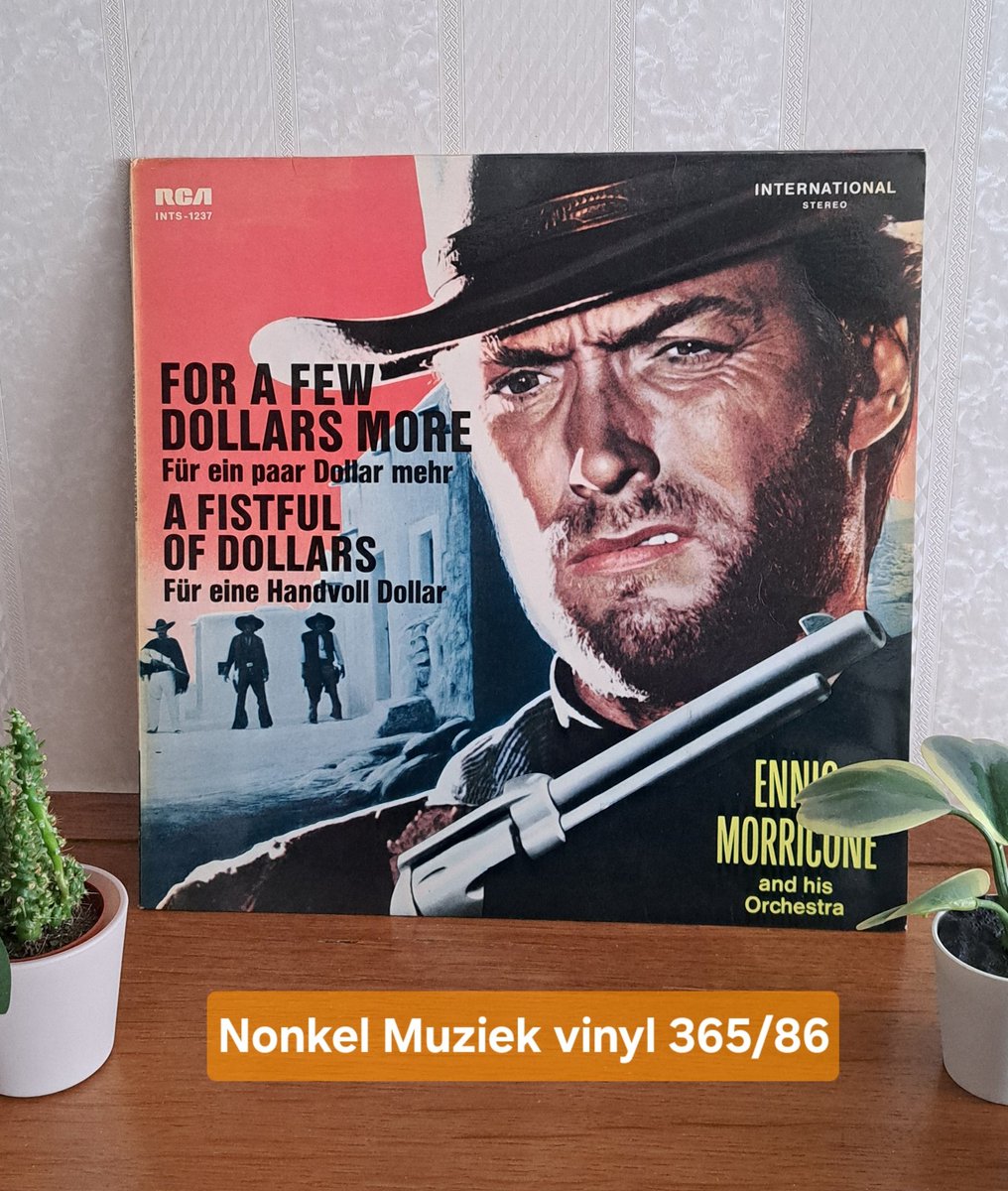 Nonkel_Muziek's tweet image. 365/86: For a Few Dollars More van Ennio Morricone

De muzikale meester van de spaghettiwestern maakte 60 jaar geleden deze soundtrack. Zijn 2e samenwerking met Sergio Leone. #forafewdollarsmore #enniomorricone #nonkelmuziek