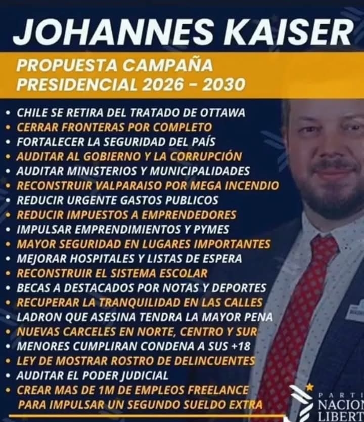 antimisil's tweet image. El programa de gobierno de @Jou_Kaiser está más que claro. Lo viene anunciando hace mucho tiempo para que no digan que lo está replicando de otro candidato. Me parece que para empezar está muy bien y naturalmente con el tiempo se mejorará aún más. Larga vida a nuestro…