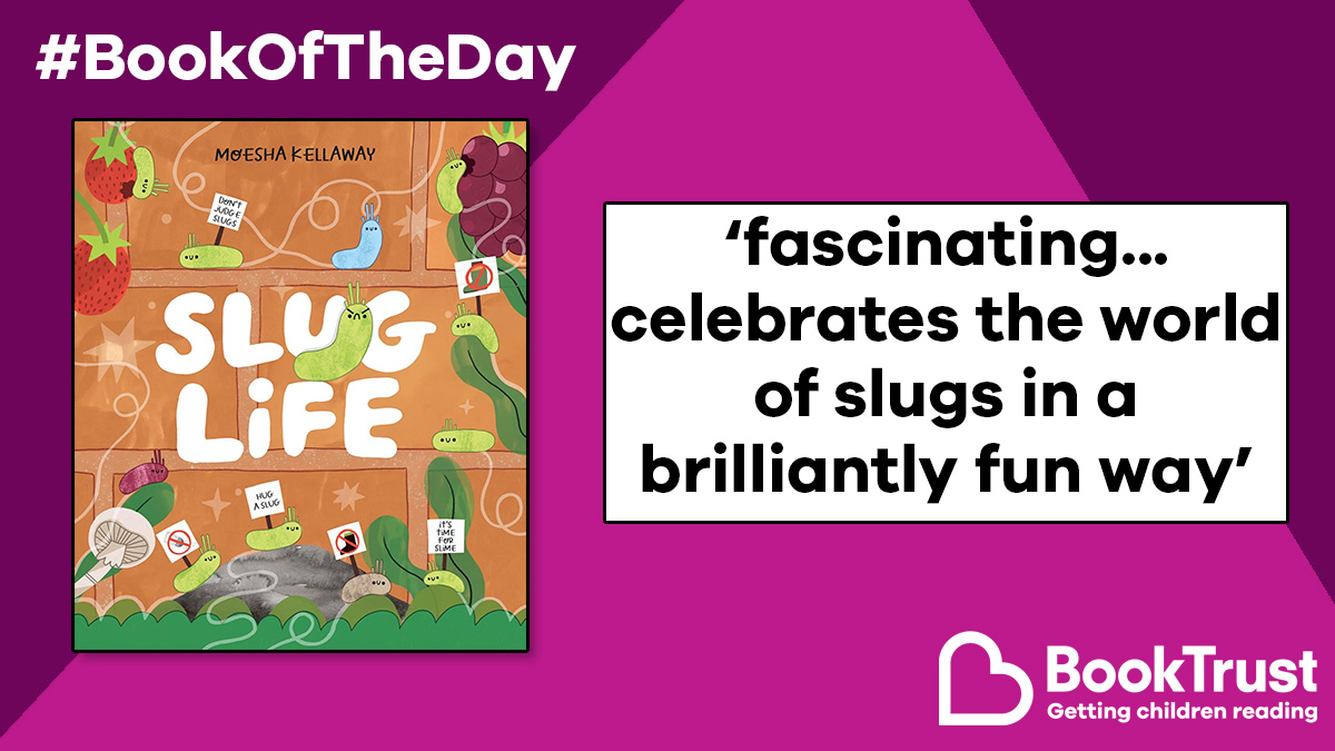 BookTrust (@booktrust) on Twitter photo Our #BookOfTheDay is a brilliant read that combines the charm and characters of a narrative picture book with the facts and diagrams of non-fiction.
#SlugLife by <a href="/MoeshaKellaway/">Moesha Kellaway</a> is perfect for reading in school or at home:
booktrust.org.uk/book/s/slug-li… <a href="/books_rocket/">Rocket Bird Books</a> Our #BookOfTheDay is a brilliant read that combines the charm and characters of a narrative picture book with the facts and diagrams of non-fiction.
#SlugLife by <a href="/MoeshaKellaway/">Moesha Kellaway</a> is perfect for reading in school or at home:
booktrust.org.uk/book/s/slug-li… <a href="/books_rocket/">Rocket Bird Books</a>