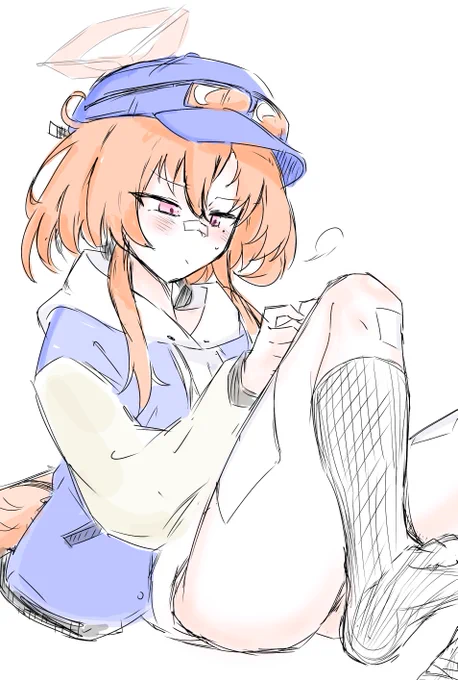 バイト前のレイ落書き#ブルアカ #ブルーアーカイブ 