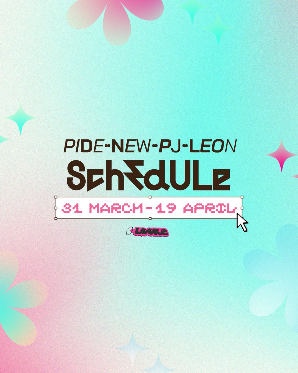 artist_looke's tweet image. Update Schedule LOOKE Artist
🗓️ 31 MARCH - 19 APRIL 2025 

📍🎱🍉 🧚✨

#PIDEmonthapoom
#NEWCHAYAPAK
#PJmahidol
#LEONBROCCO
#GELBOYSสถานะกั๊กใจ
#LOOKE #ลู้คกี้