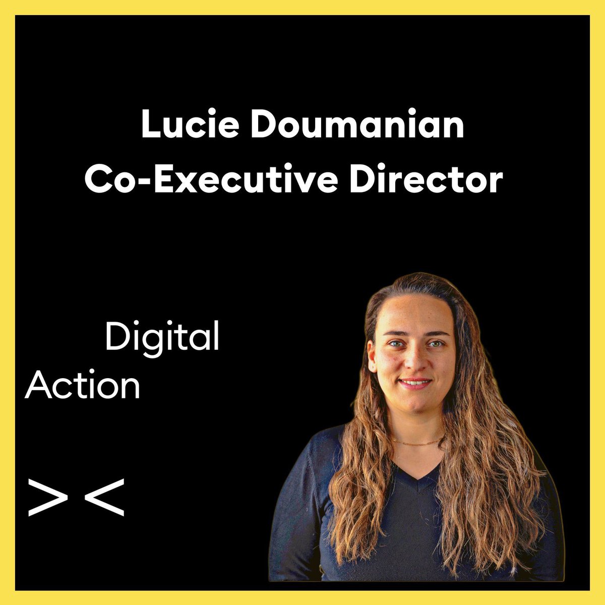 Digital Action (@digitalactionco) on Twitter photo The Digital Action Advisory Board is excited to announce @Dalia Othman and <a href="/Lucie/">Peach</a> Doumanian as the new Co-Executive Directors of Digital Action! We are excited about what they will bring to the work our Digital Action team campaigns for daily! Read more at digitalaction.co/the-digital-ac… The Digital Action Advisory Board is excited to announce @Dalia Othman and <a href="/Lucie/">Peach</a> Doumanian as the new Co-Executive Directors of Digital Action! We are excited about what they will bring to the work our Digital Action team campaigns for daily! Read more at digitalaction.co/the-digital-ac…