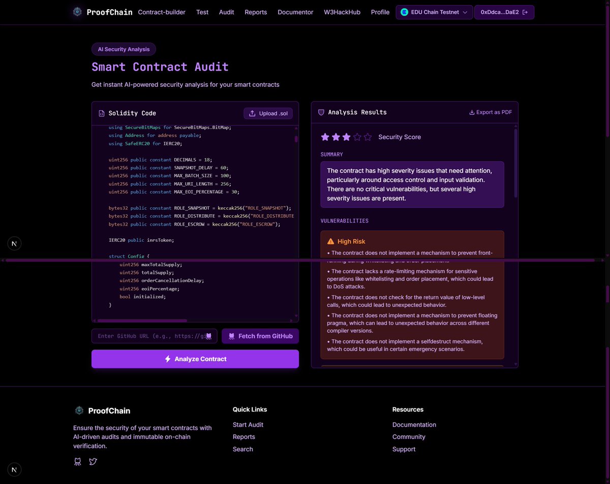 ProofChain tweet media