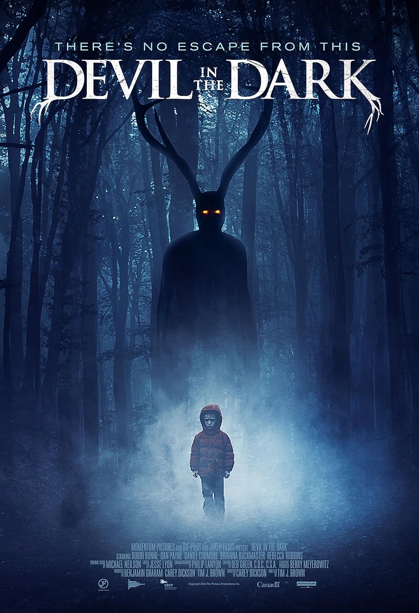 AngusKohm's tweet photo. Devil in the Dark (2017) by #TimBrown
w/ #RobinDunne #DanPayne #DanielCudmore #BrianaBuckmaster #RebeccaReichert
Two estranged brothers find themselves stalked by a terrifying unknown presence while on a weekend hunting trip in remote British Columbia.
#Canada #Horror #Thriller https://t.co/SaZpjLIH8Q